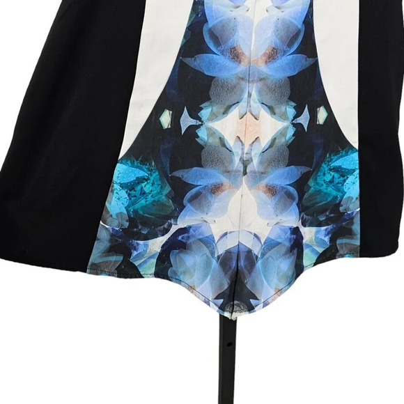 Keepsake The Label Womens Romper Abstract Zip Back Size Small - Picture 5 of 10